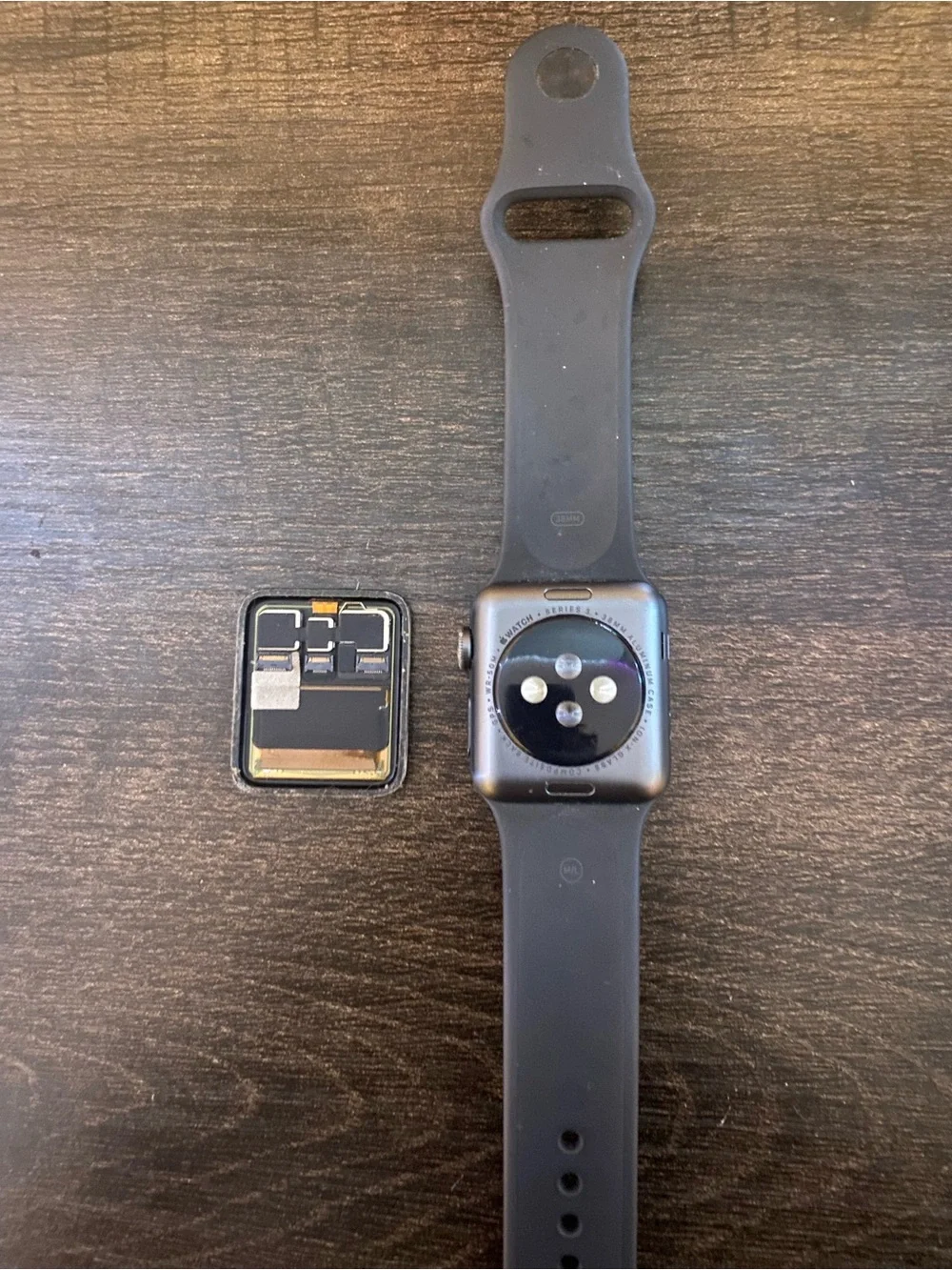 Black 38MM Apple Watch (GPS)